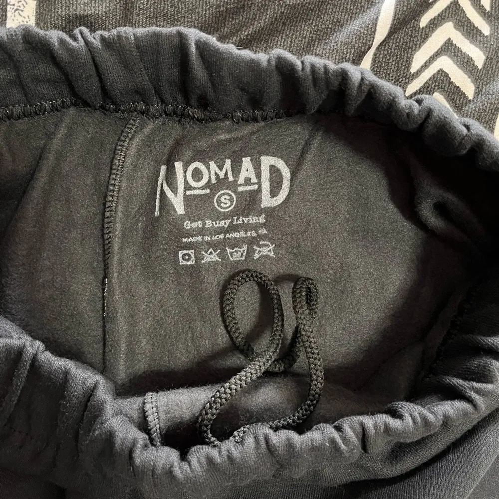 NOMAD Black Joggers Sweatpants Unisex Adult Sz Small NWOT - Image 7