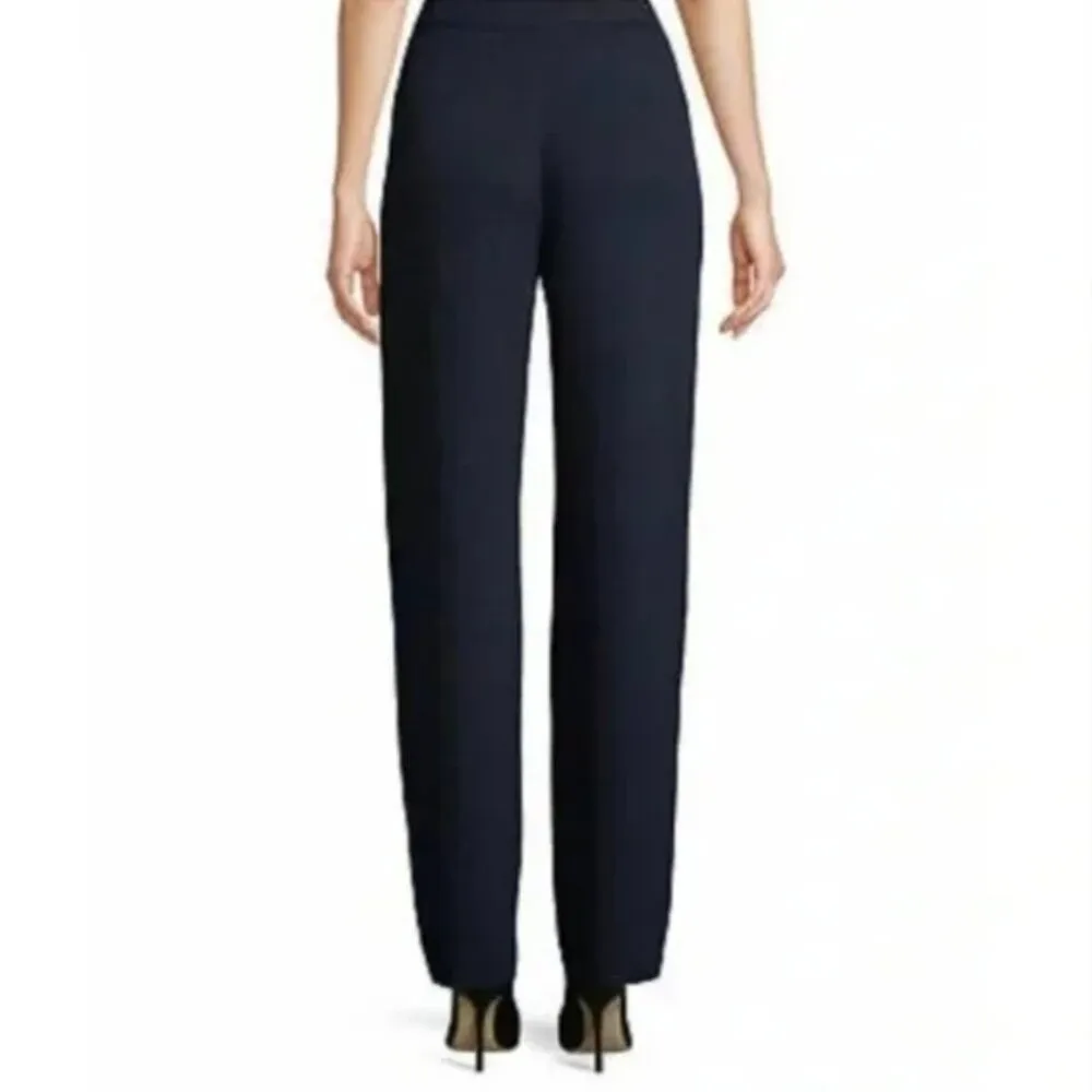 St. John Santiago Knit Wide Leg Pants - Image 3