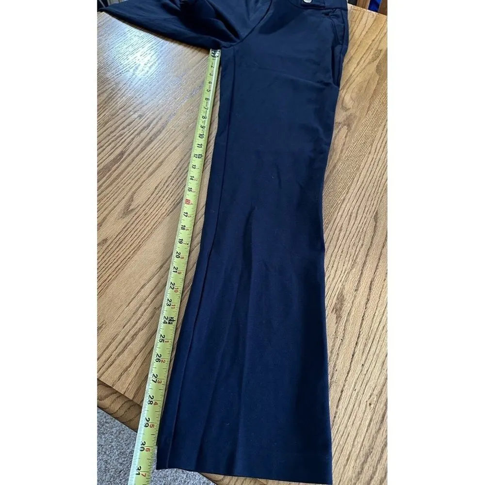 Jules & Leopold Womens Pull On Black Career Stretch Pants Faux Fly Waist 28 - Image 8