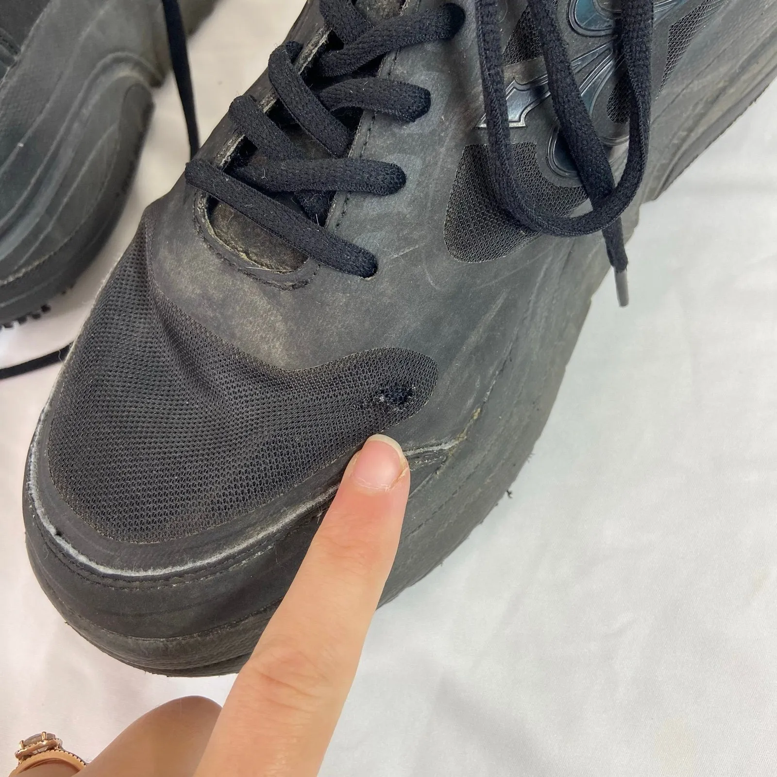 Gdefy women's gravity defyer mighty walk black lace up athletic sneakers shoes Size 10.5 - Image 7