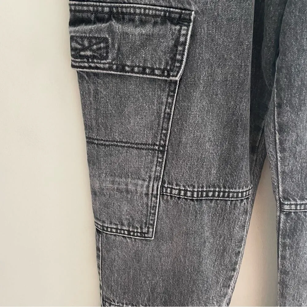 SLVRLAKE Cargo Straight Leg Jeans NEW NWT 30 Gray - Image 5