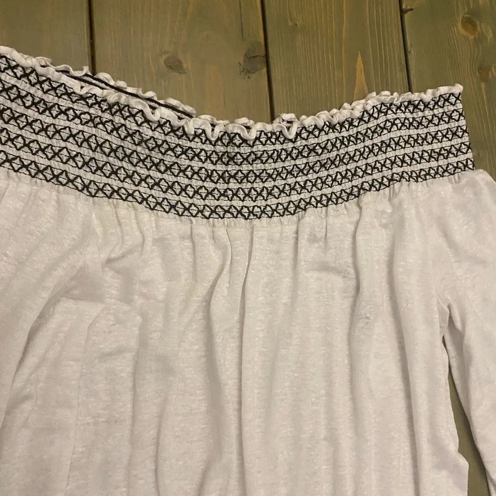 NWT White / Black off Romper‎ Size L - Image 6