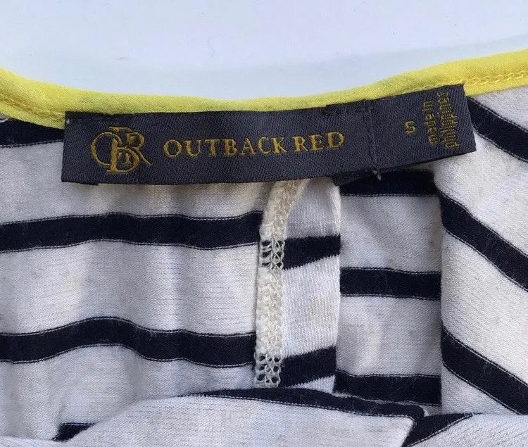 Yellow and Striped Open Back Top - Image 8