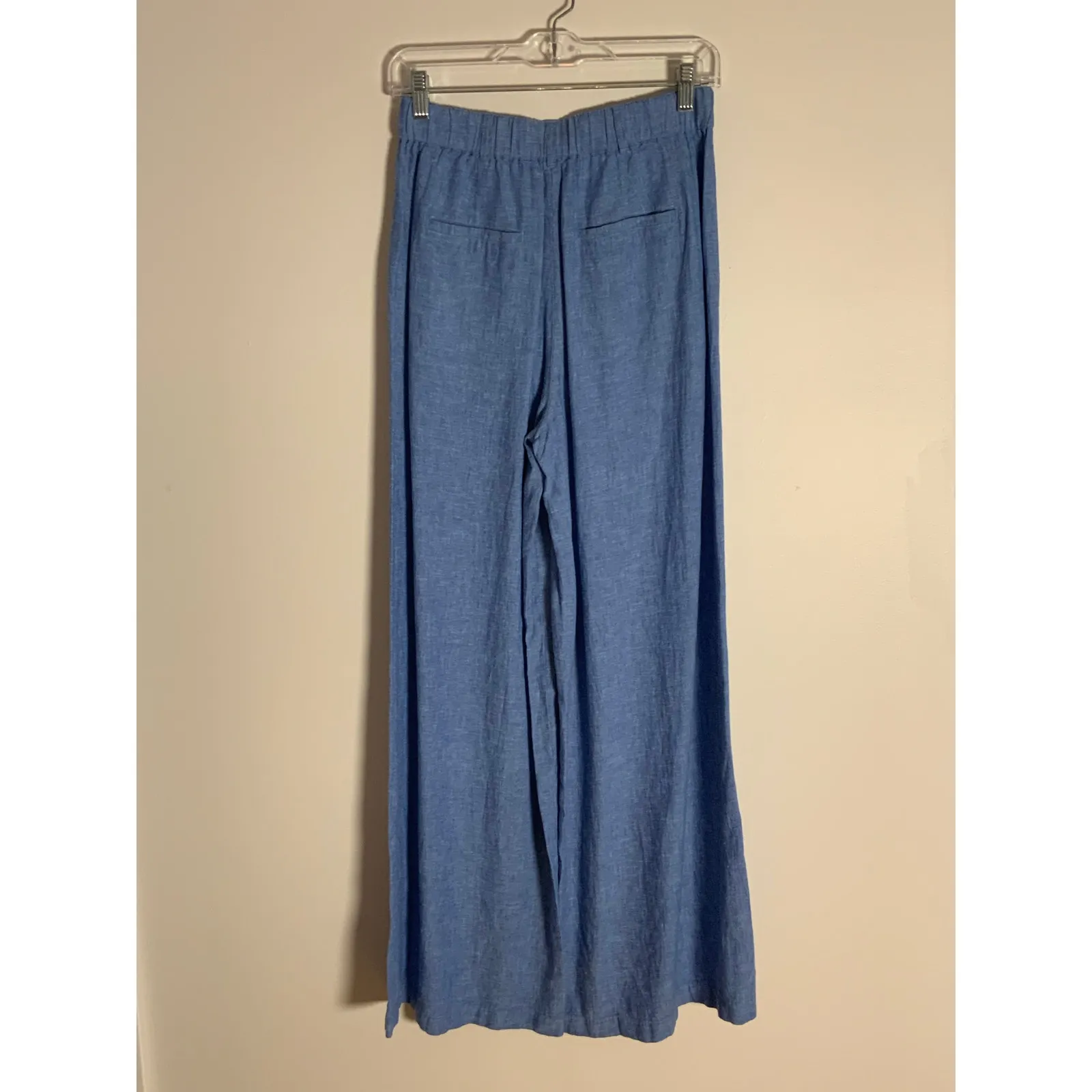 NIC‎ + ZOE 31" RUMBA LINEN WIDE LEG TROUSER NWT SIZE 4 - Image 6