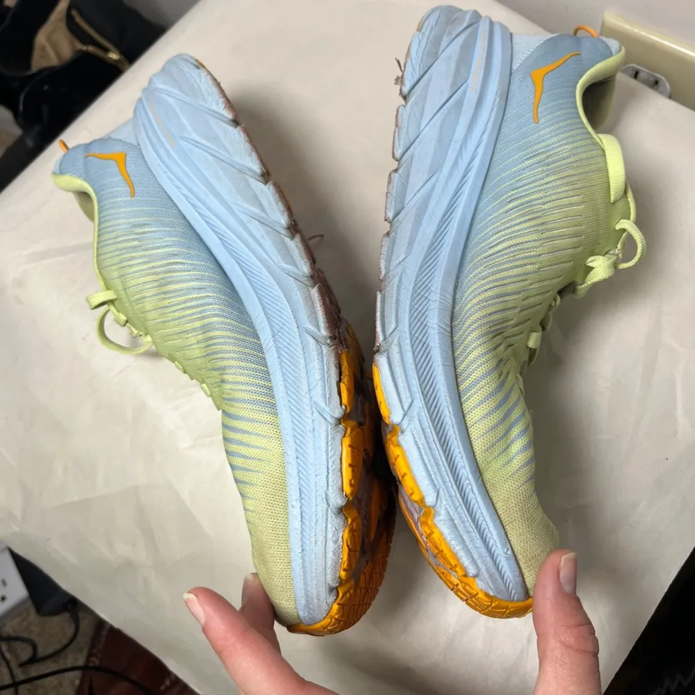 Hoka One One Rincon 3 Butterfly Summer Song Athletic Sneakers 9.5D (wide) Blue Size 9.5 - Image 2