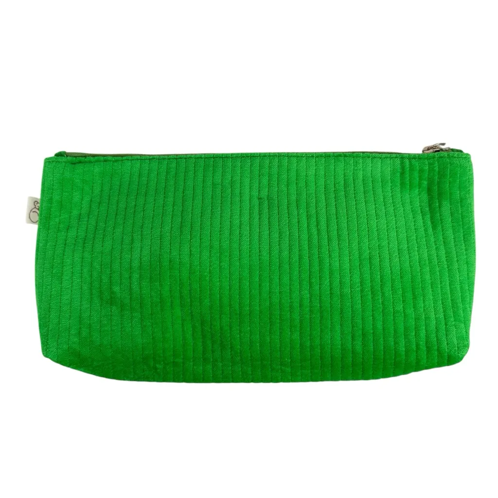 Quilted Koala Quilted Velvet Hold Me Clutch Electric Green New NWT Green - Image 5