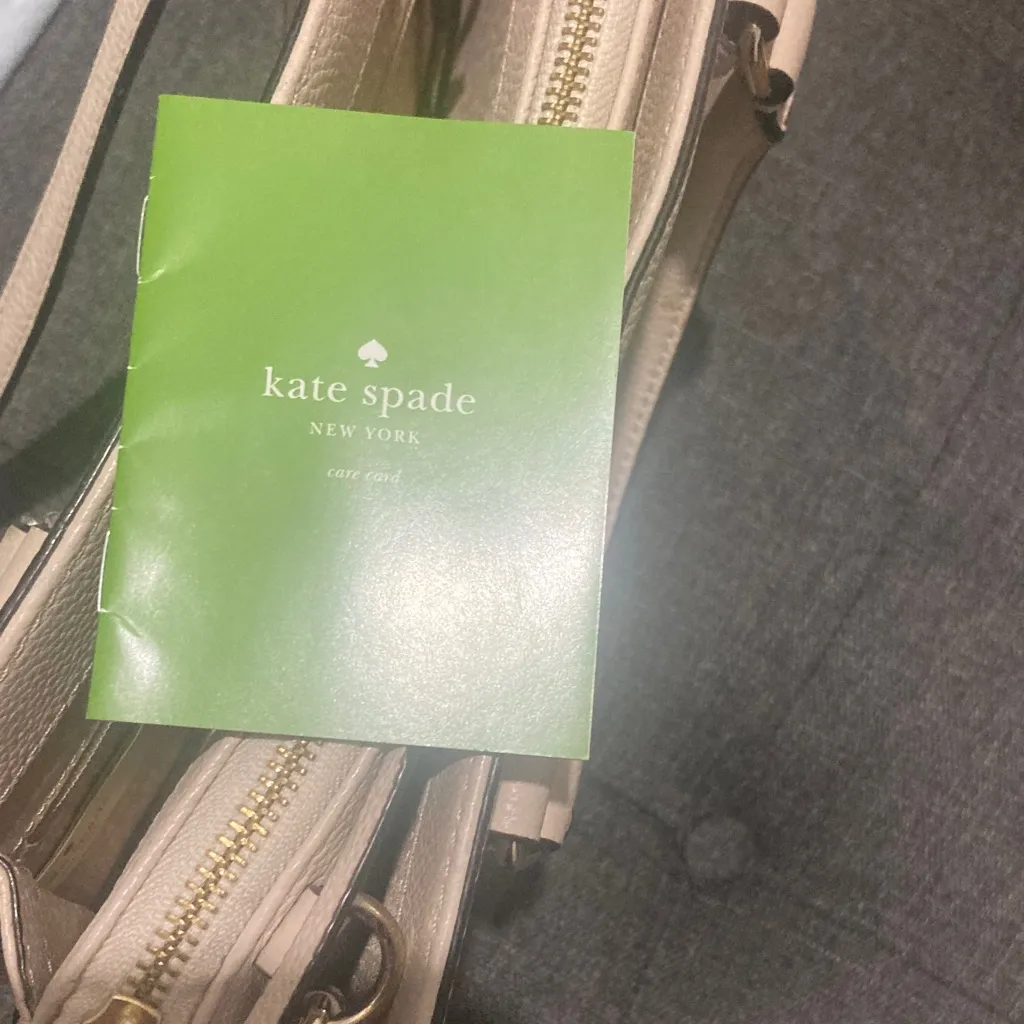 Kate Spade Beige Satchel Bag - Image 11
