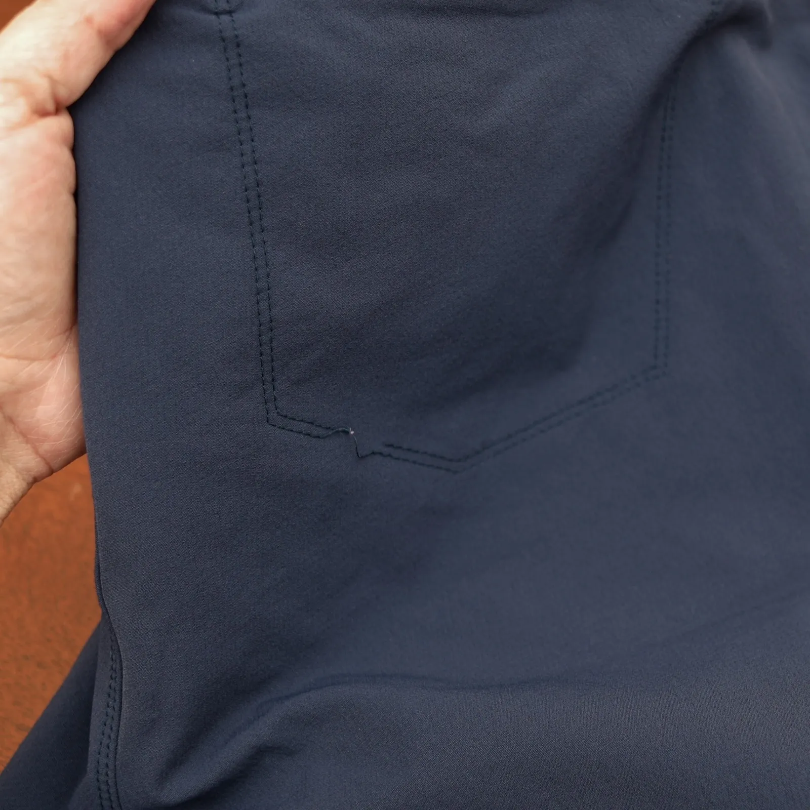 KÜHL Transcendr Skinny Pants Indigo‎ Women's 14 Nylon Stretch Outdoor Travel Zip - Image 15