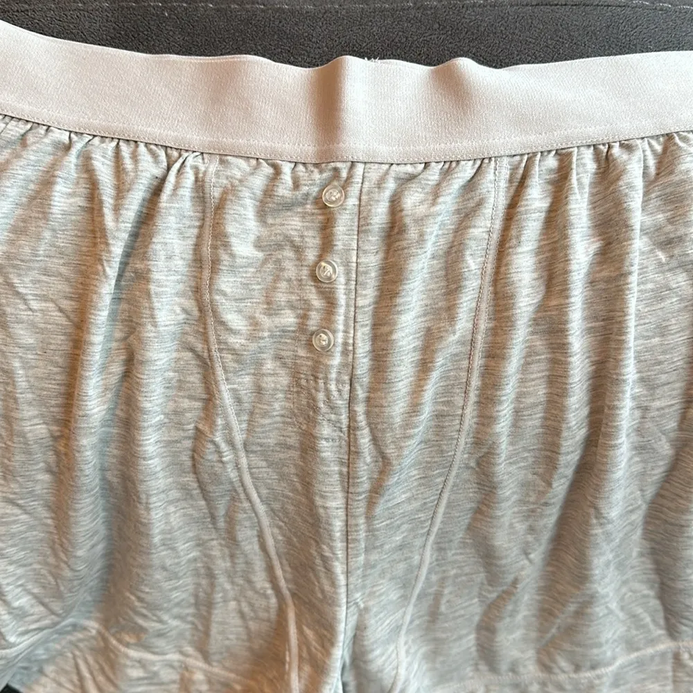 We Wore What  Boxer Shorts Pajamas Grey Size Large Women - Image 2