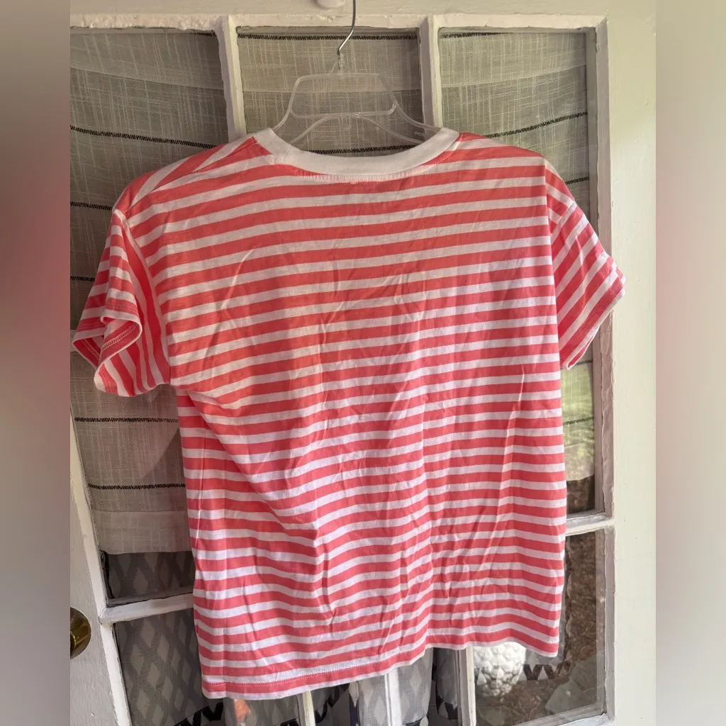 J. Crew Stripped Crewneck Short Sleeve Tee Shirt Women’s Size Small - Image 3