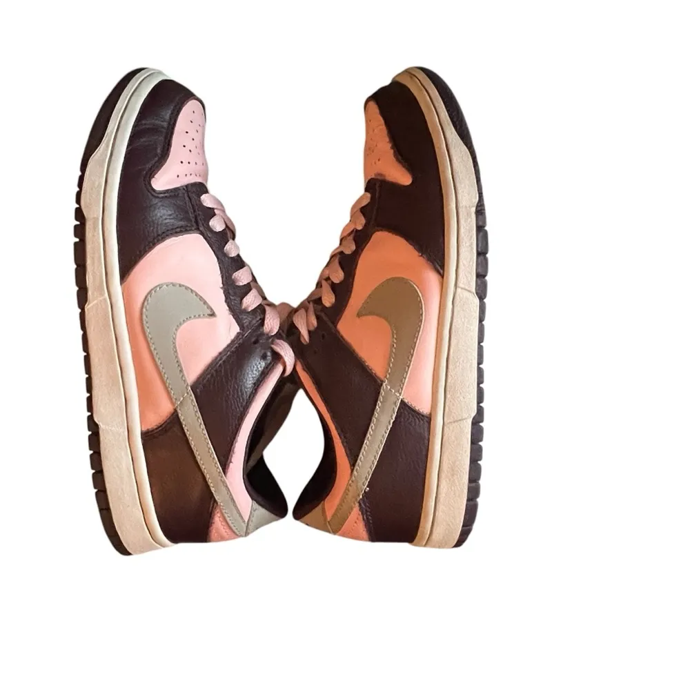 Nike 2003 Dunk Low Pro Mahogany Storm Pink Ivory Unstussy Reverse Stussy W sz 8 - Image 7