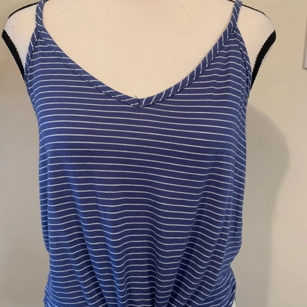 Livi by Olivia Rae | Blue Striped Women's Top - Image 5