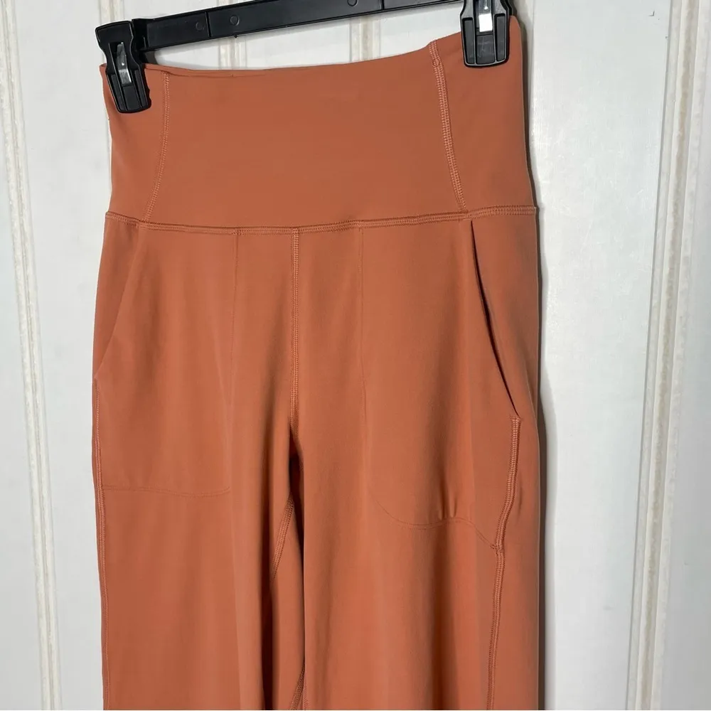 Lululemon Align Wide Leg Crop in Rustic Coral Sz 4 165 - Image 4