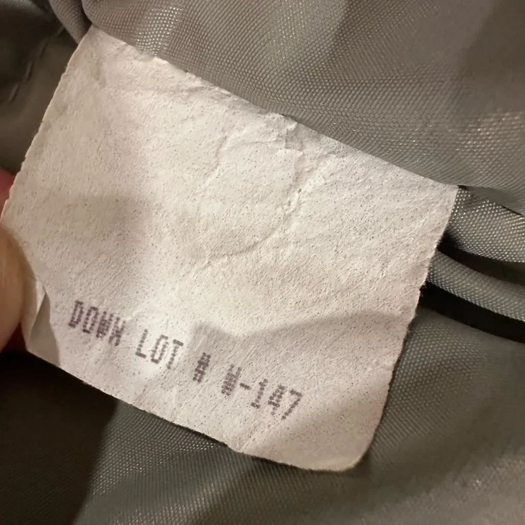 VTG 80s LL Bean Womens Down Filled Puffer Jacket Parka Ski Coat Teal Blue. Blue Size XL - Image 12