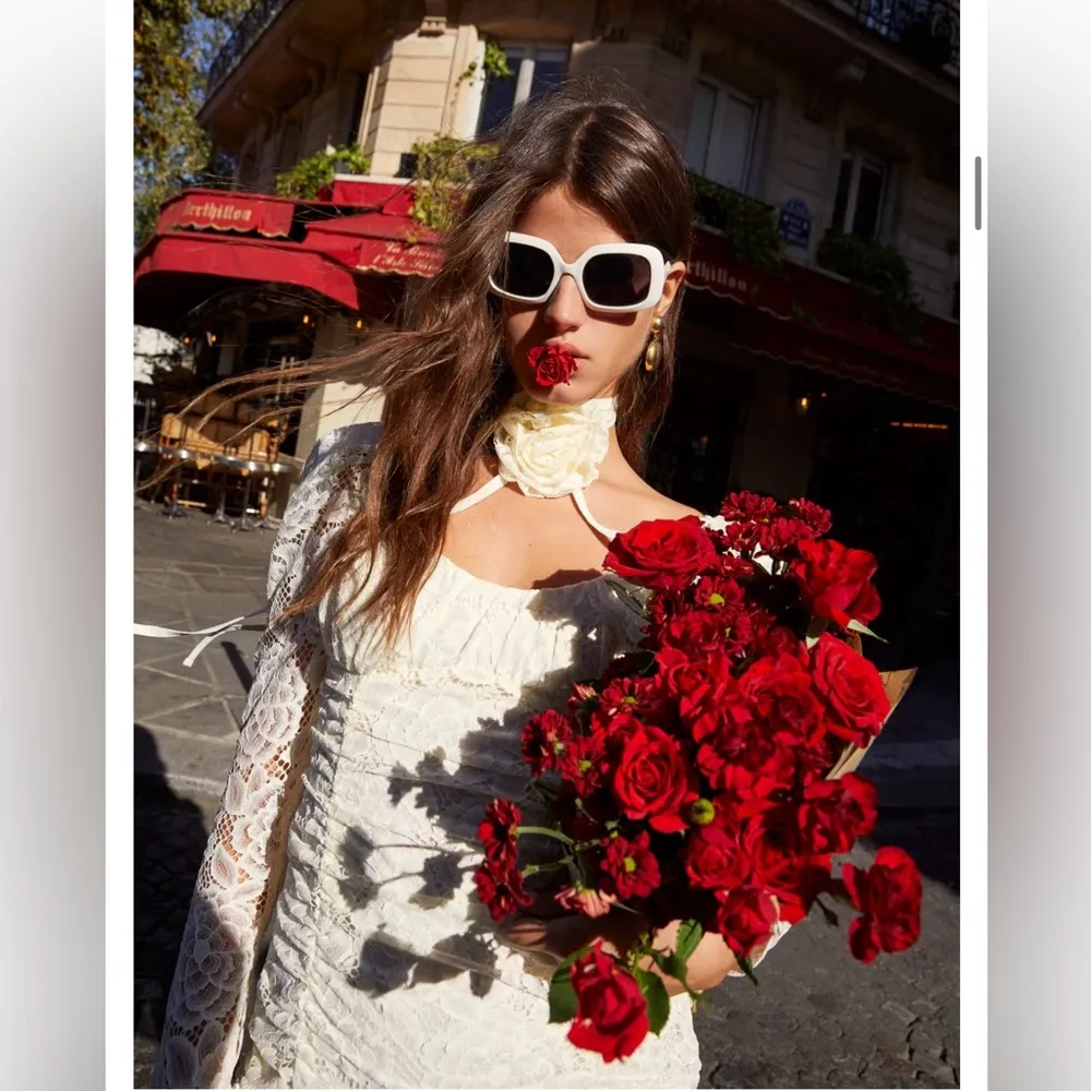 For Love And Lemons White Mini Dress - Image 4