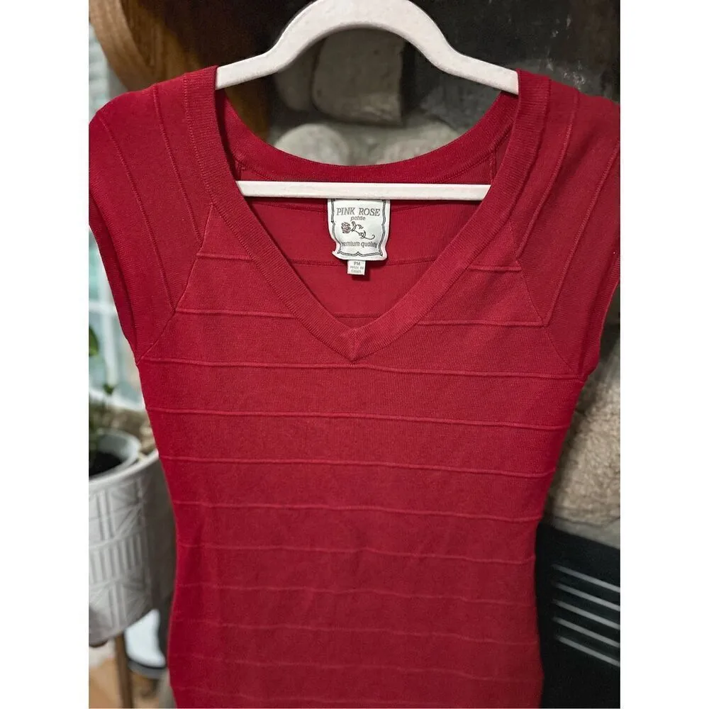 Pink Rose bodycon dress - Image 10