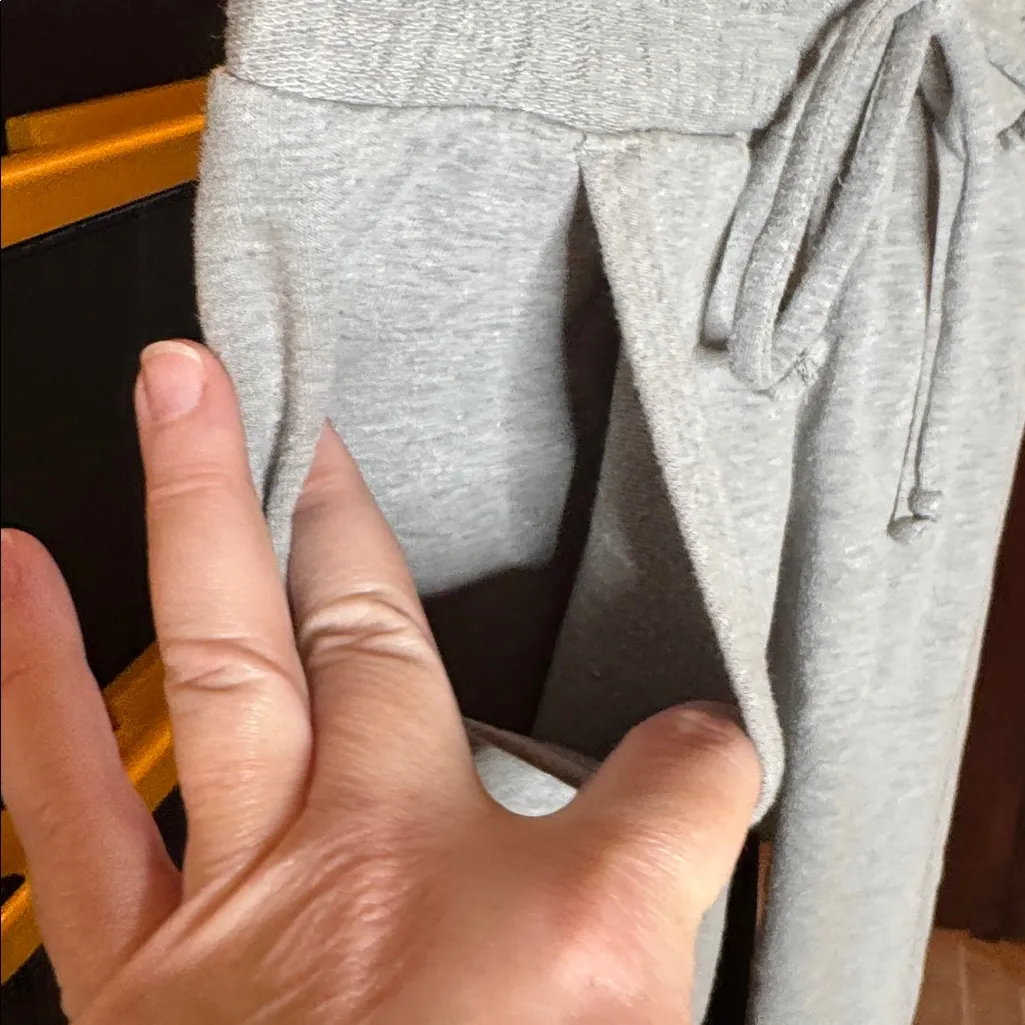 Free People Movement Sunny Skinny Sweatpants in Light Gray Size Small - Image 6