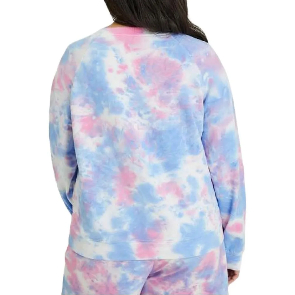 Sanctuary Happy Days Ombre Raglan Comfy Crewneck Sweatshirt, Size XS New w/Tag - Image 6