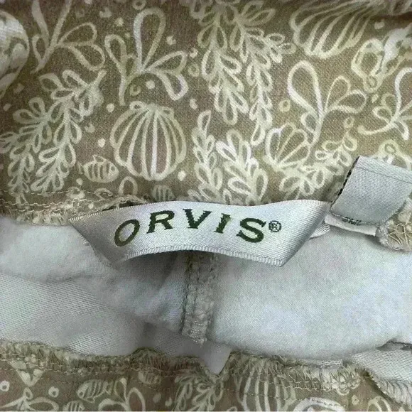 Orvis‎ Skinny Leg Chino Pants Women’s Size 6 Stretch 4 Pockets Floral - Image 10