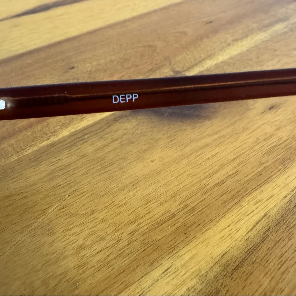 Capri Depp brown full frame eyeglasses frames - Image 7