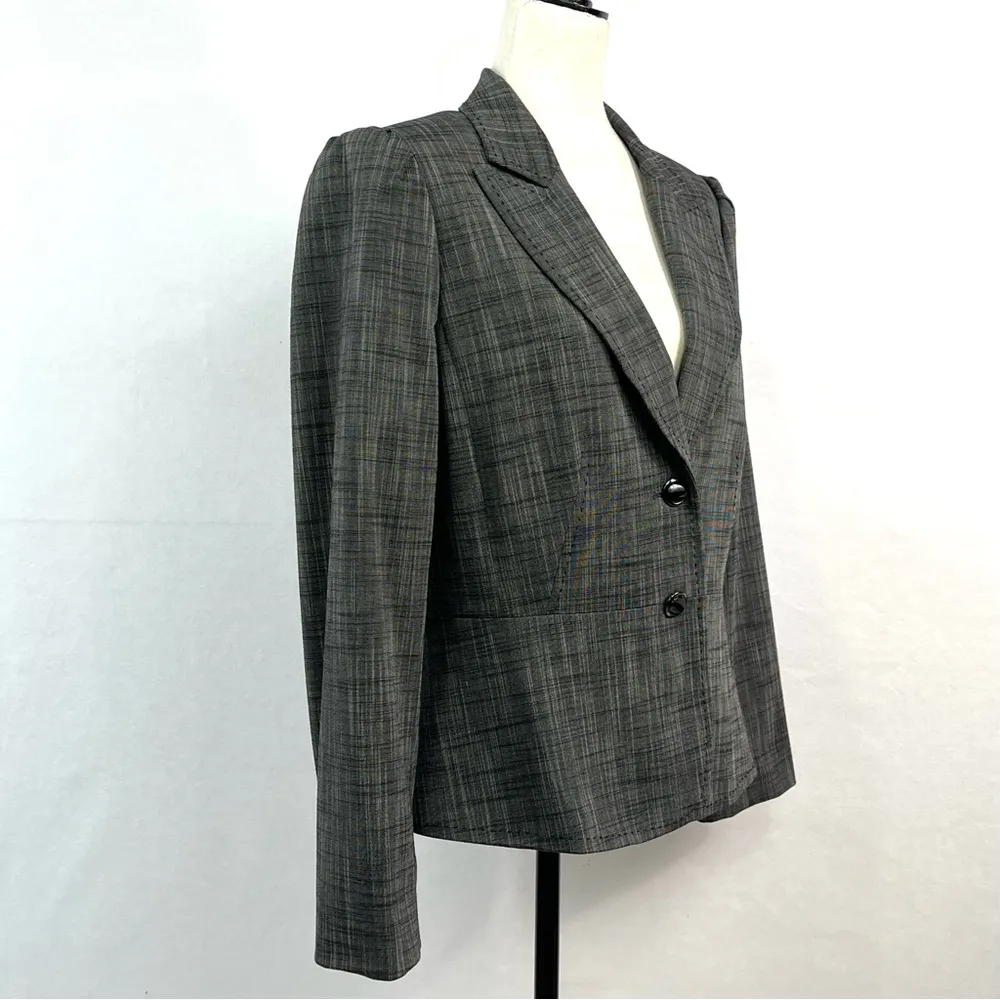 Antonio Melani Blazer Gray Professional Career Size 10 - Image 3