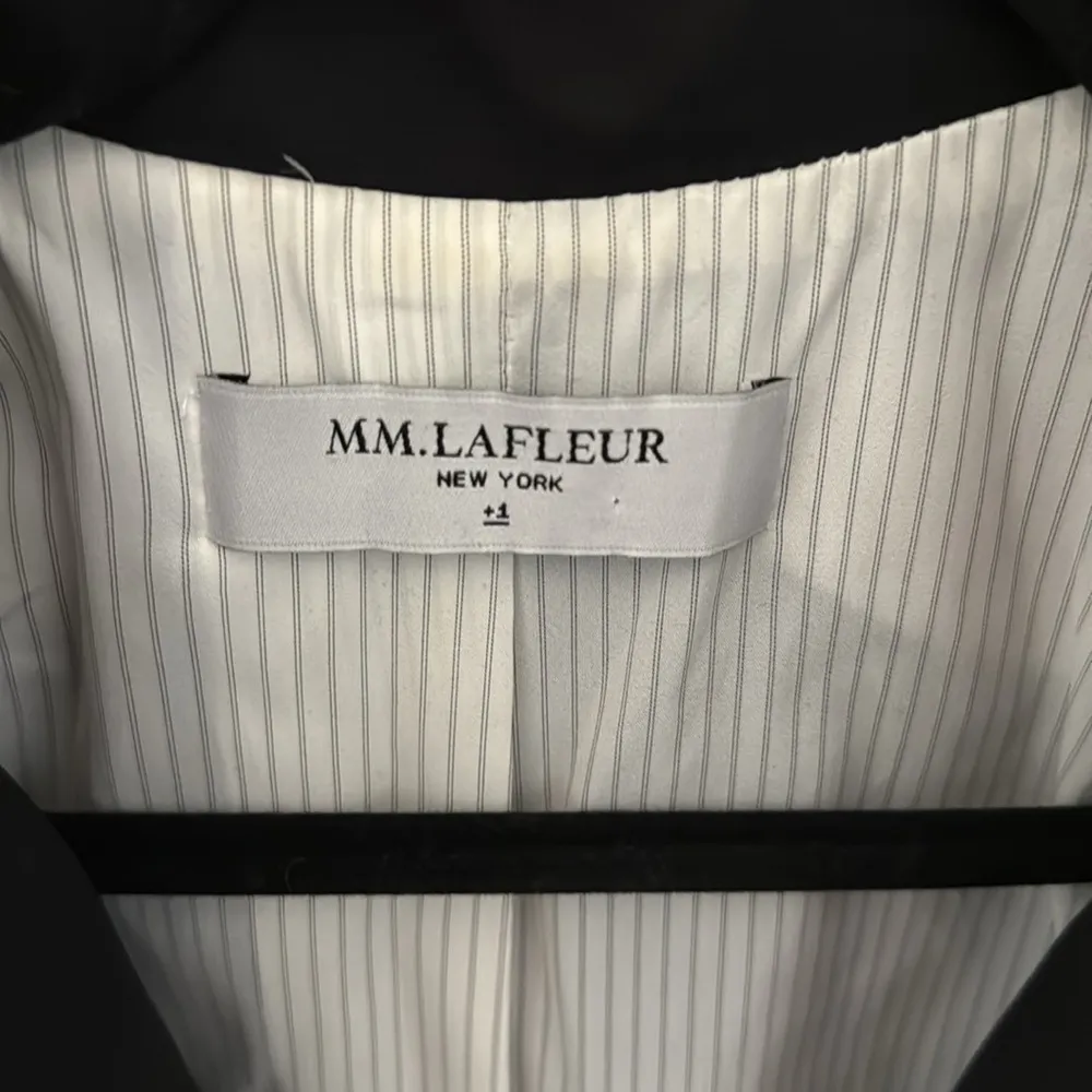 MM.LaFleur The Hoffman Blazer - Tropical Wool, Black, Size +1 - Image 3