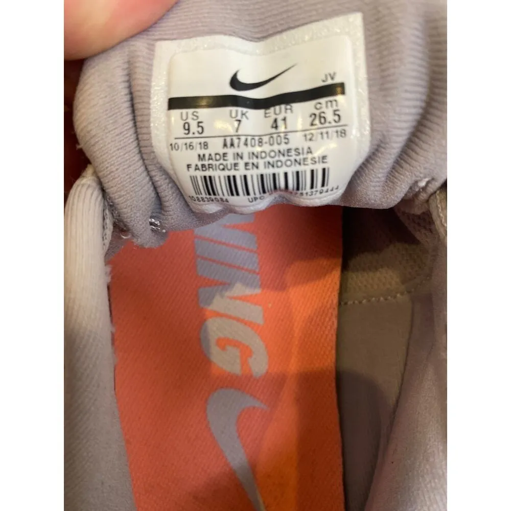 Nike Flex Women’s Running Shoe 2018 EUC Sz 9.5 Pink Gray Training Sneakers Laces - Image 6