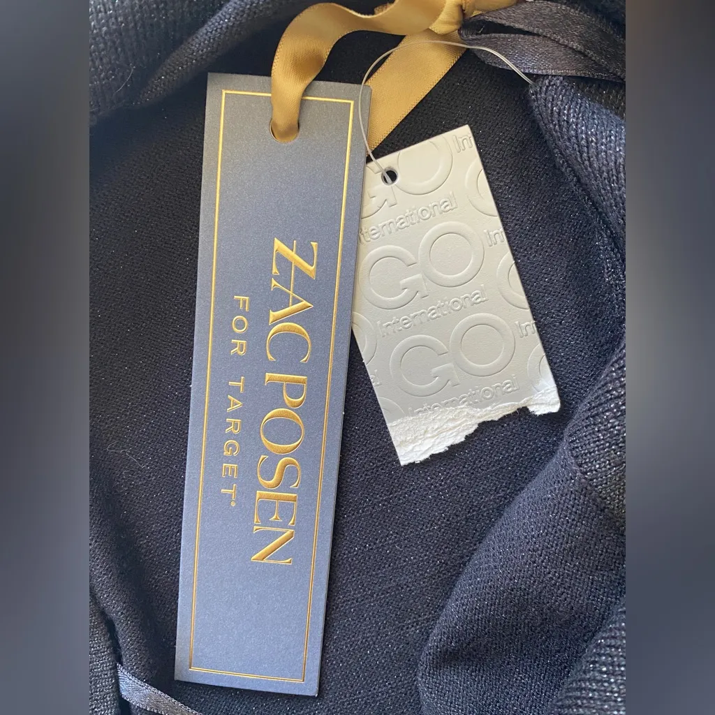 Black Metallic Knit Stretchy Body - Image 4