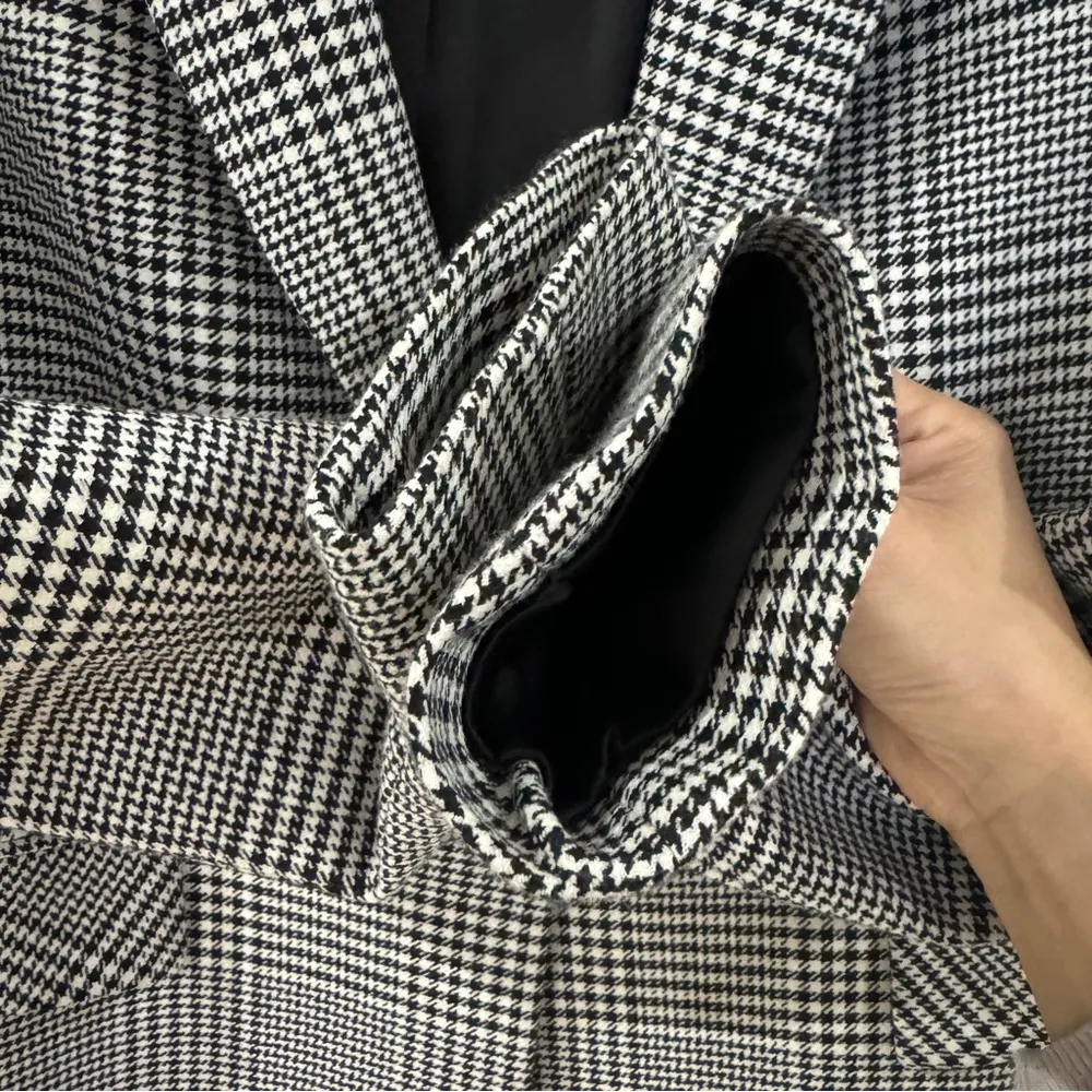 Alice + Olivia Macey One-Button Fitted Plaid Blazer NWOT - Image 8