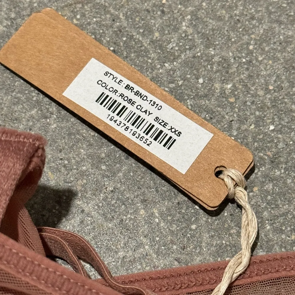 pink mesh skims logo underwire bralette - Image 2