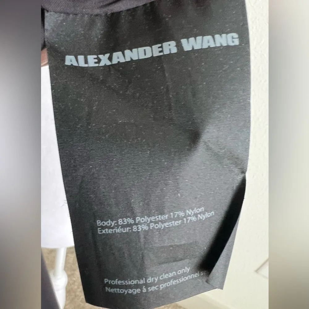 Alexander Wang Black Satin Dress - Image 15