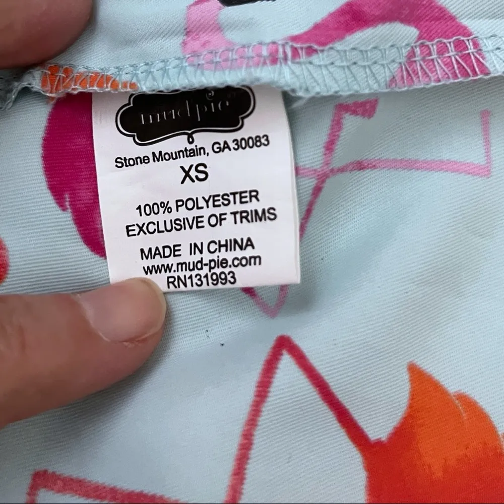 Mud Pie "Whitney" Turquoise Tunic Sleeveless Blouse - Image 5