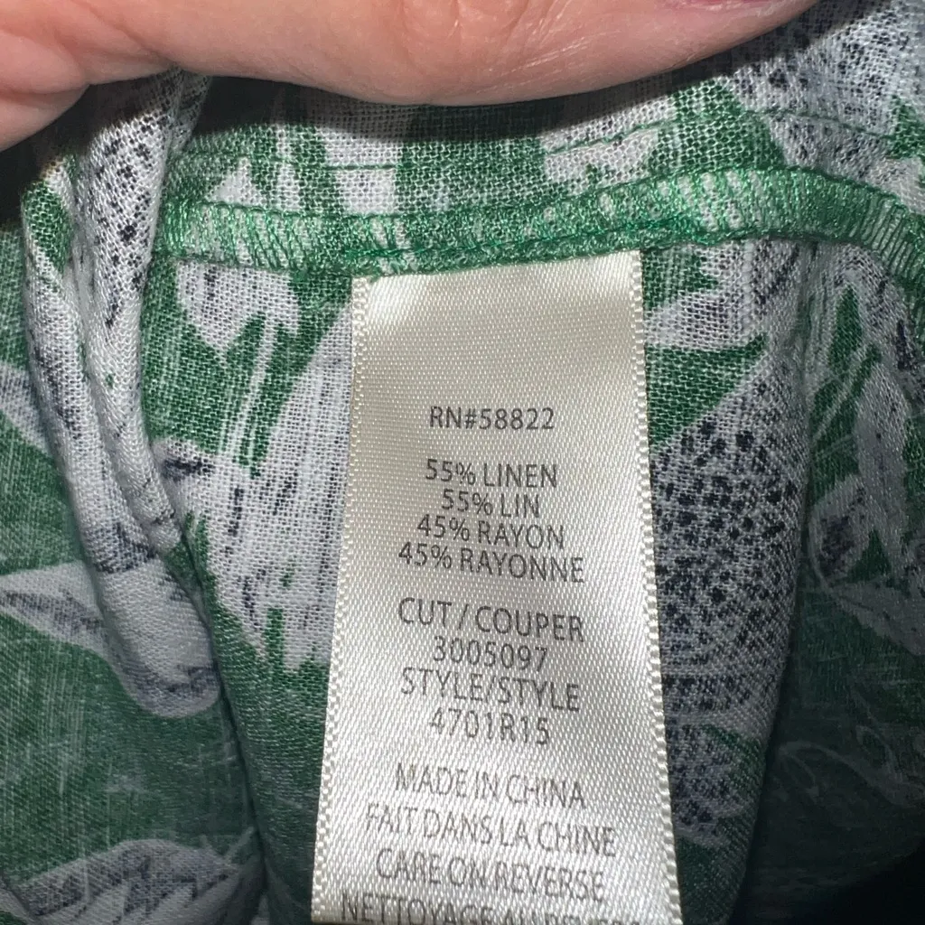 Max Studio‎ Green Pleated A-Line Maxi Skirt - Image 4