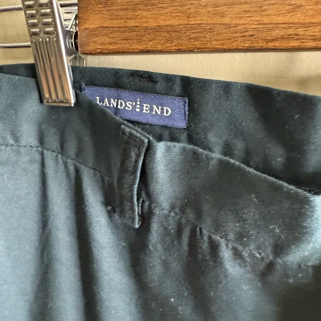 Lands' End women’s black straight leg pants size 10 - Image 8
