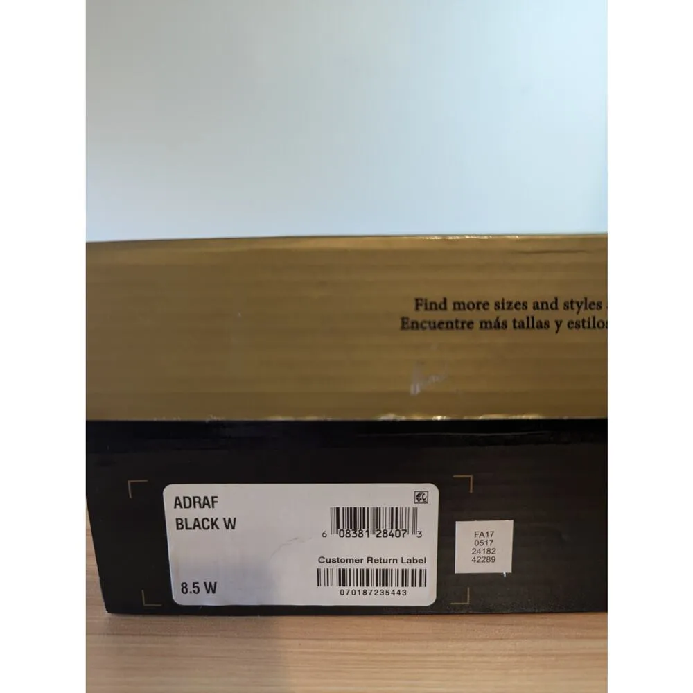 Thalia Sodi Women's Black Adraf Wedges with box Size 8.5 Open Toe Heels Cut Outs - Image 15