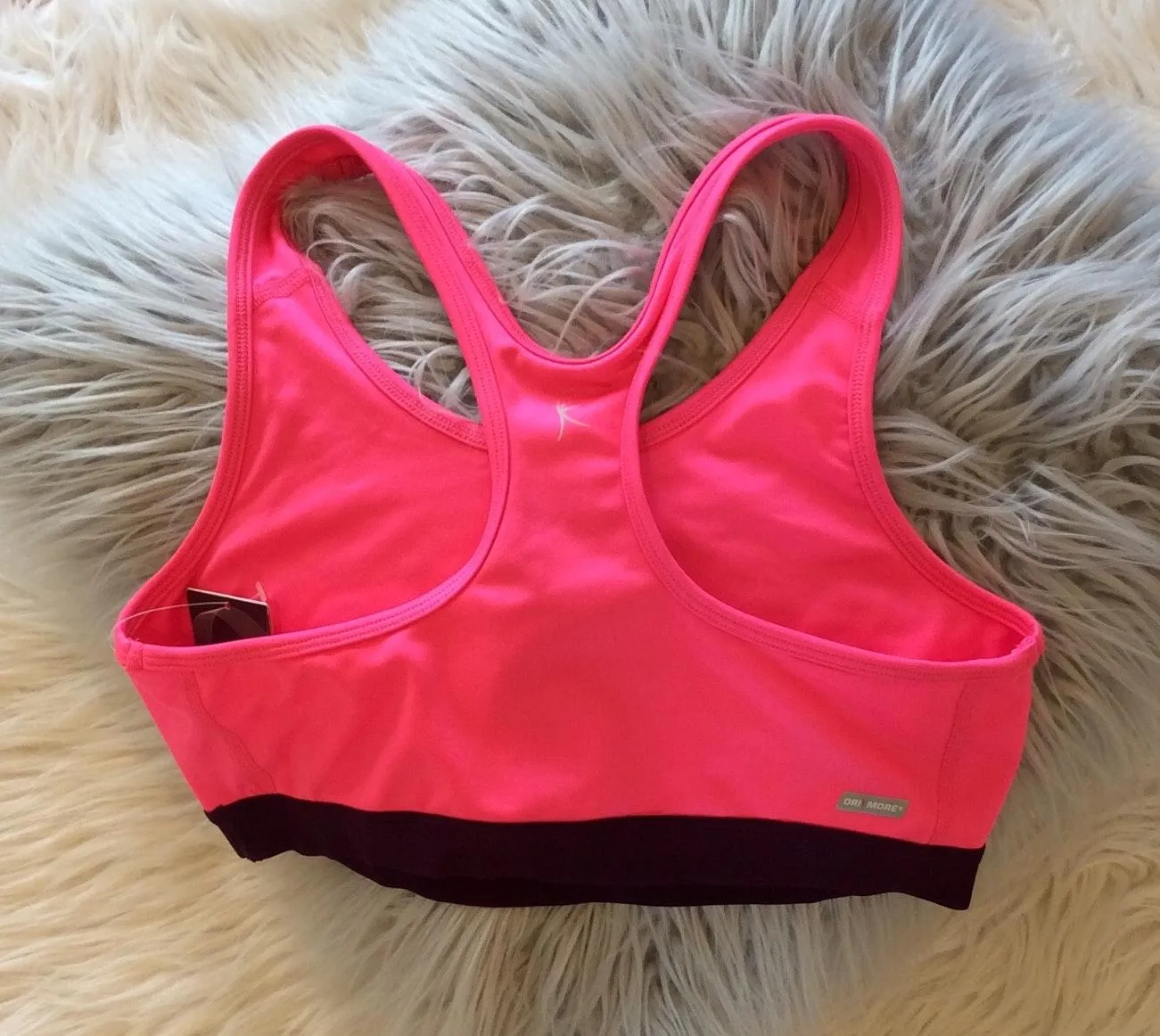 Sports Bra Performance Neon Pink New Womens M Core - Image 4