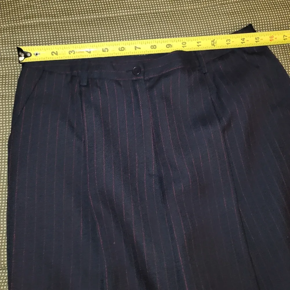 Evan Picone Women Black Lined Polyester Long Sleeve Blazer & Pant 2Piece Suit 10 - Image 15