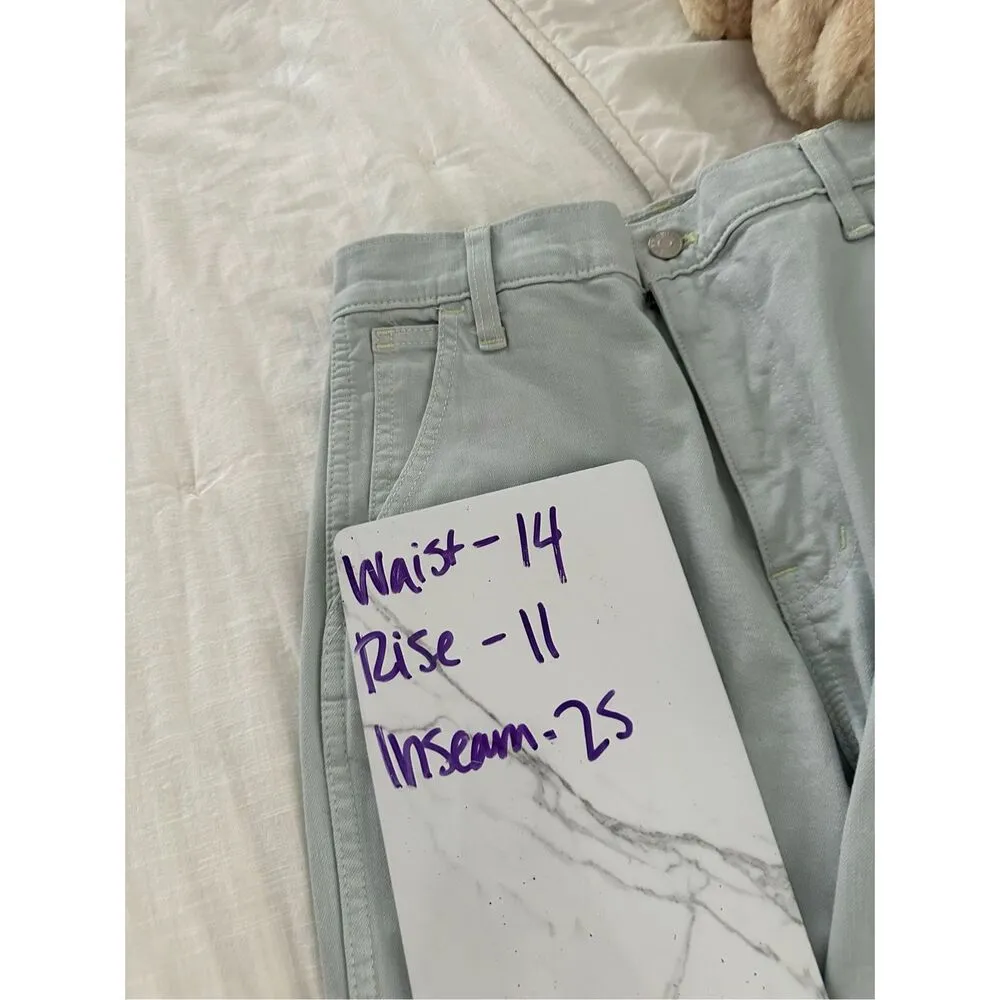 Madewell  Women’s 24 Carpenter Mint Green Pants - Image 6