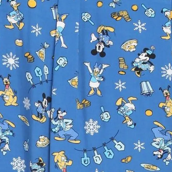 Disney Holiday Hanukkah Girls Woven Button-Up - Image 5