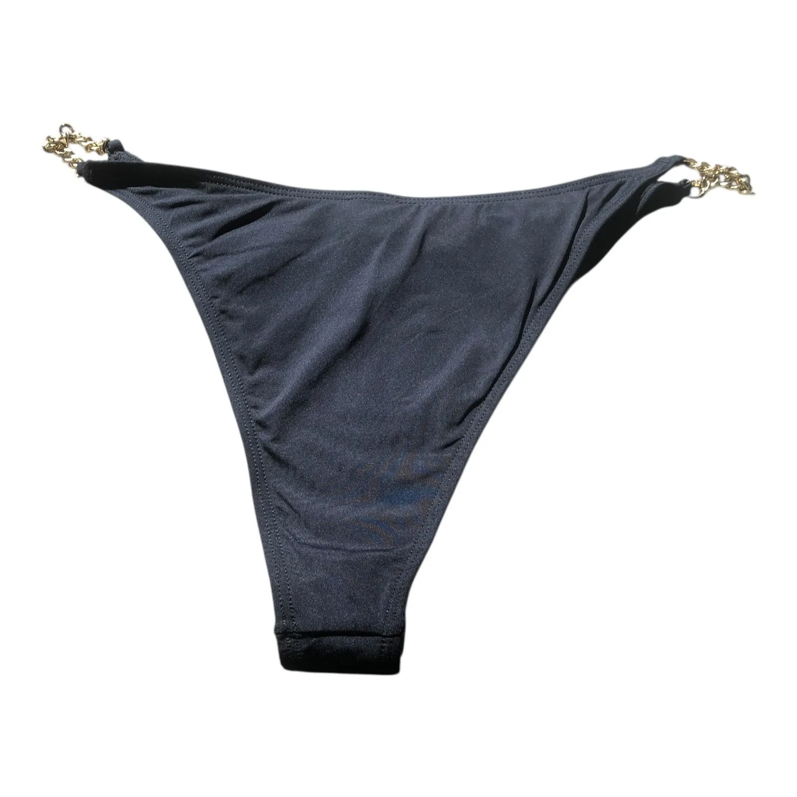 LSpace By Monica Wise Bitsy Cut Vandamme Black Bikini Bottom Women's Size XL NWT - Image 5