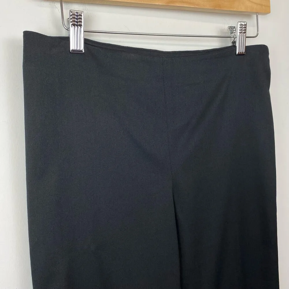 St. John Collection Black Pointe Cropped Dress Pants Size 4 - Image 2