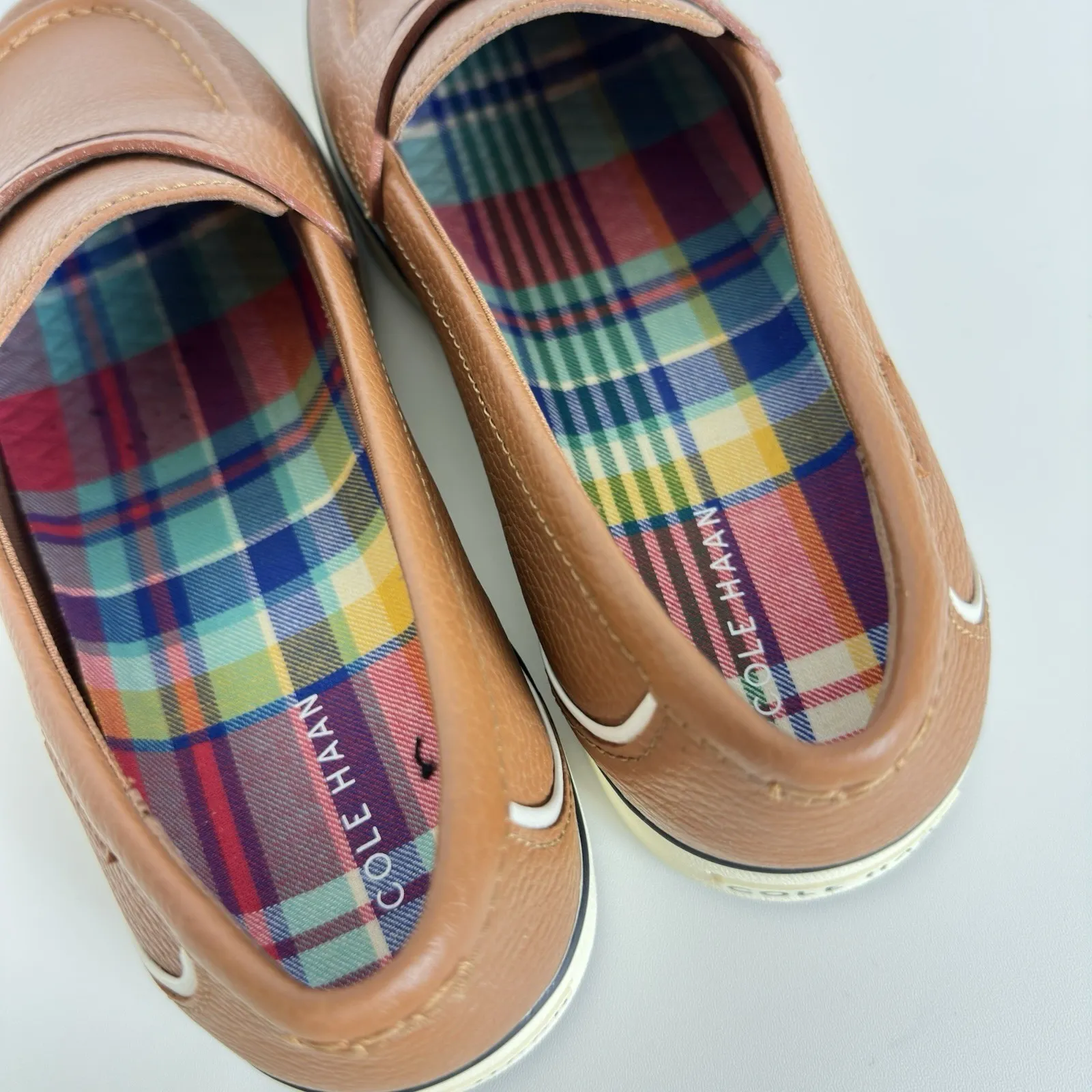 COLE HAAN Women's Nantucket 2.0 Penny Loafer Shoes Brown Sz 9.5 B Preppy Comfort - Image 8