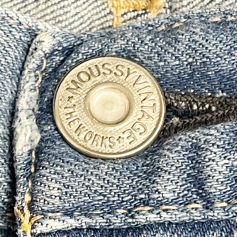 Moussy Vintage Lenwood Skinny Selvedge Ankle Jeans Size 26 | 2 Japanese Drnim Blue - Image 10