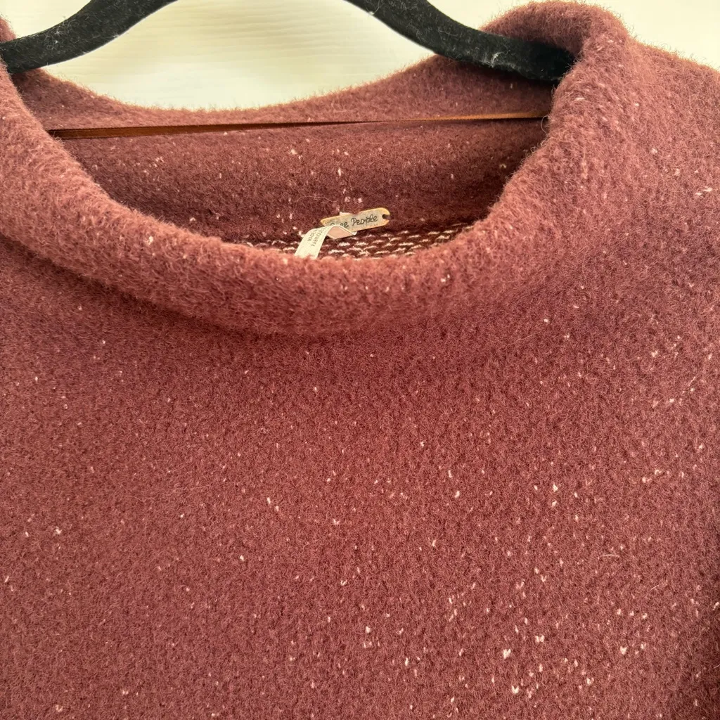 Free people San Vincent funnel neck sweater - Image 7