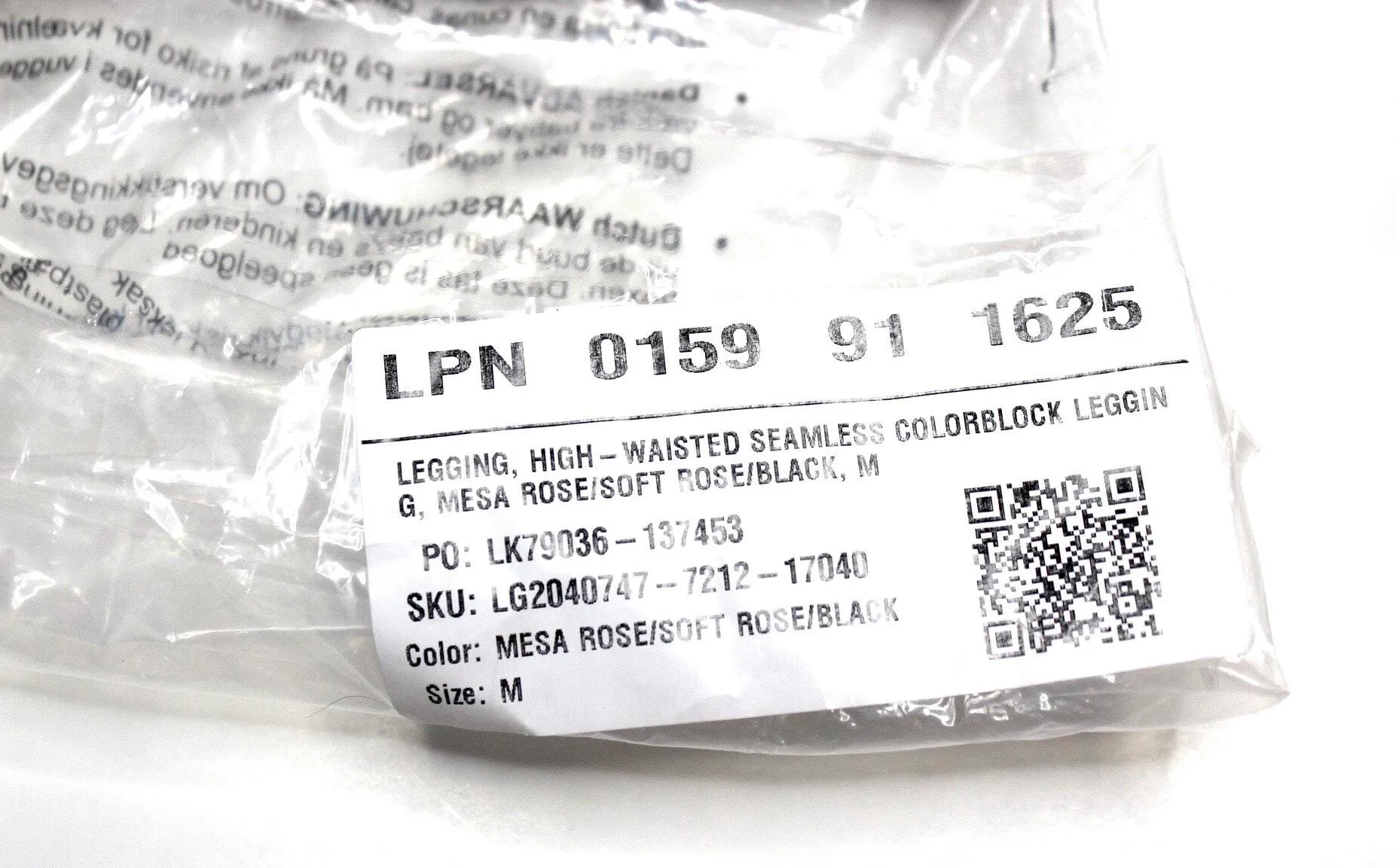 | High-Waisted Seamless Colorblock Legging - Image 4