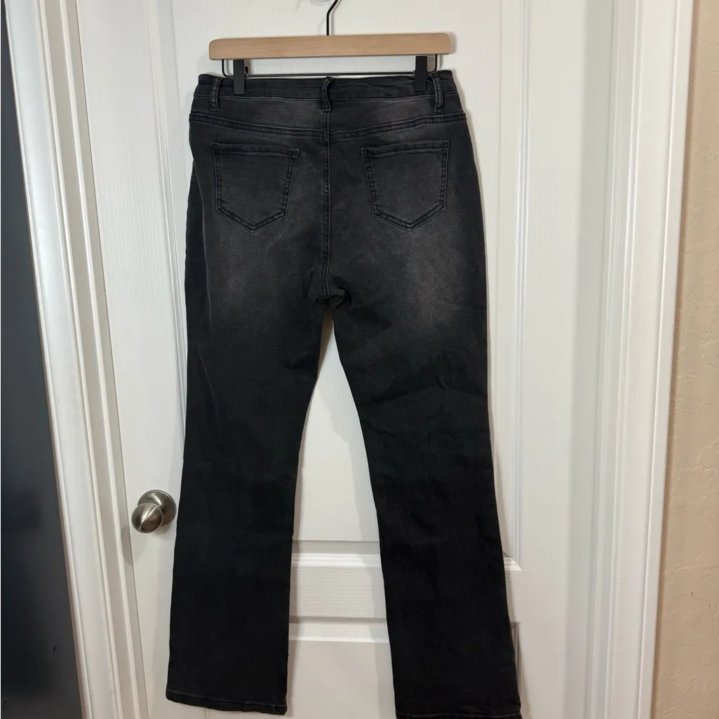 SHEIN Black Flare & Wide Leg Jeans - Image 4