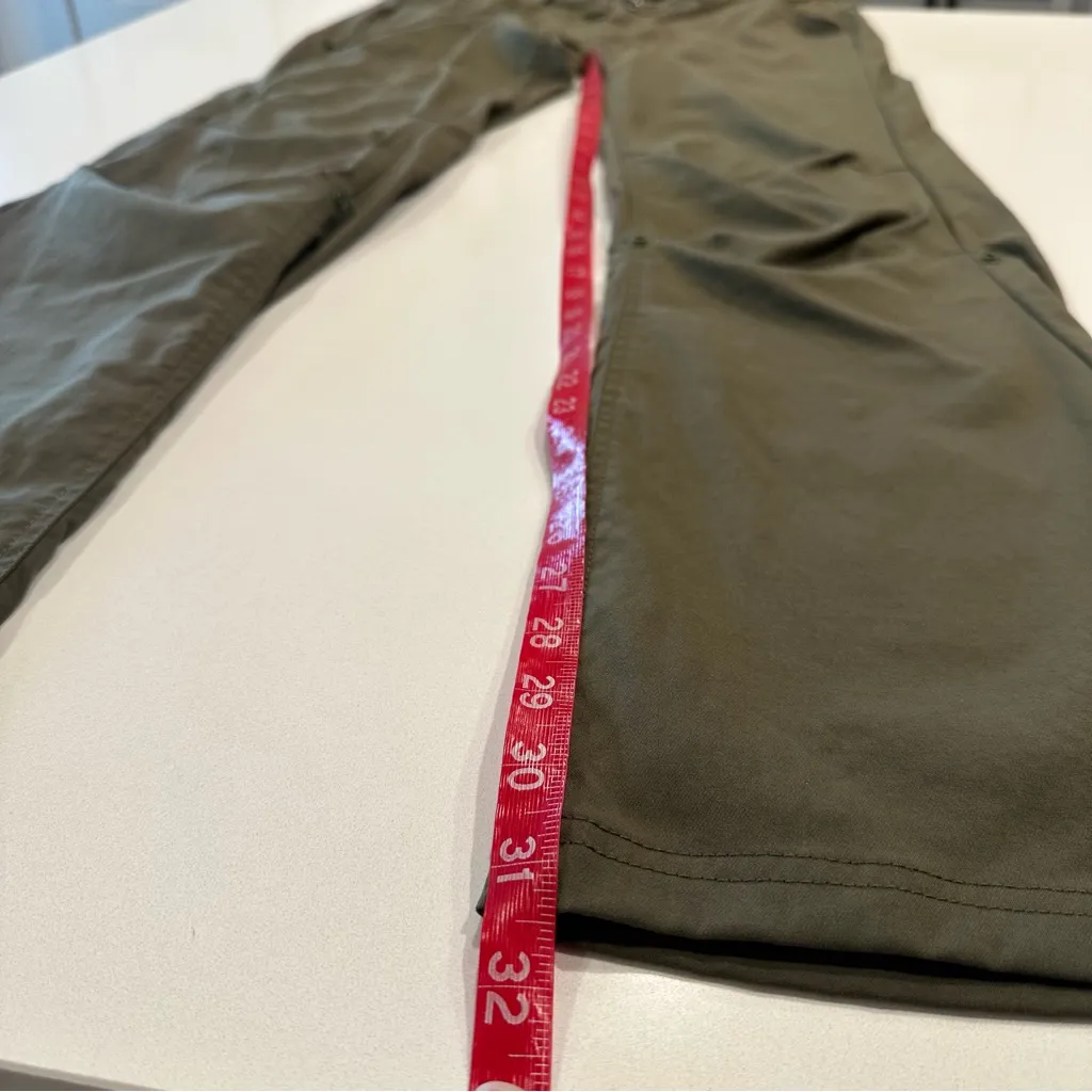 Prana Halle Outdoor Hiking Pants‎ Green Size 10 - Image 7