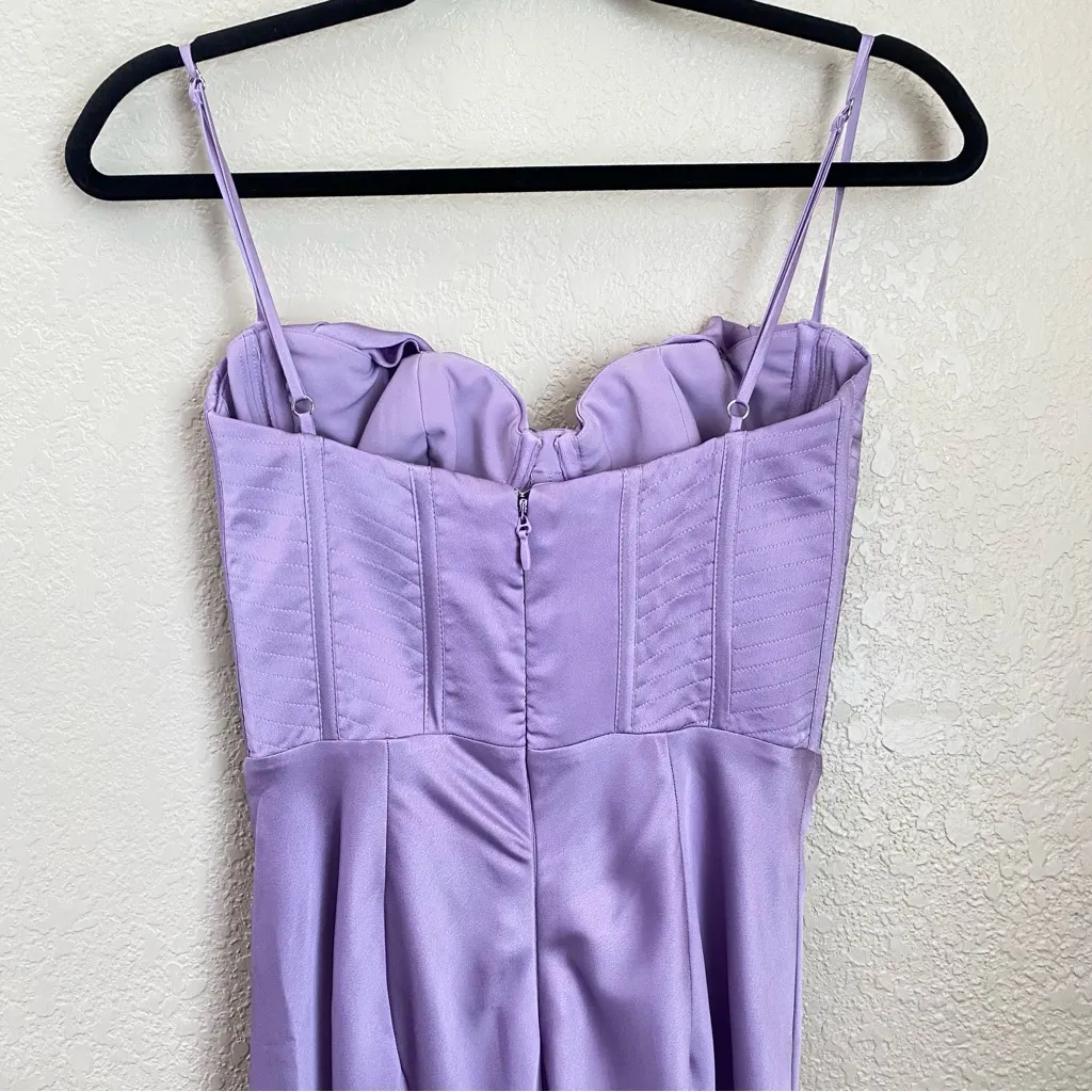 HOUSE OF CB S D-DD 'Charmaine'‎ Lavender Corset Maxi Dress NWOT size Small - Image 8