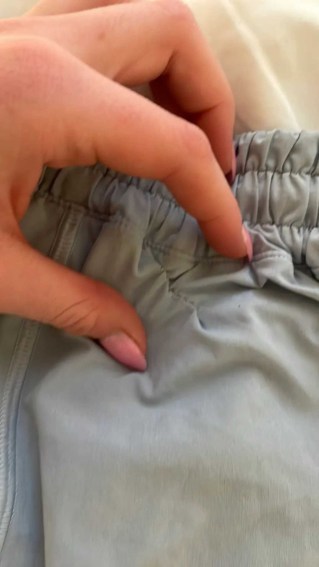 Blue Linen Hotty Hots - Image 5