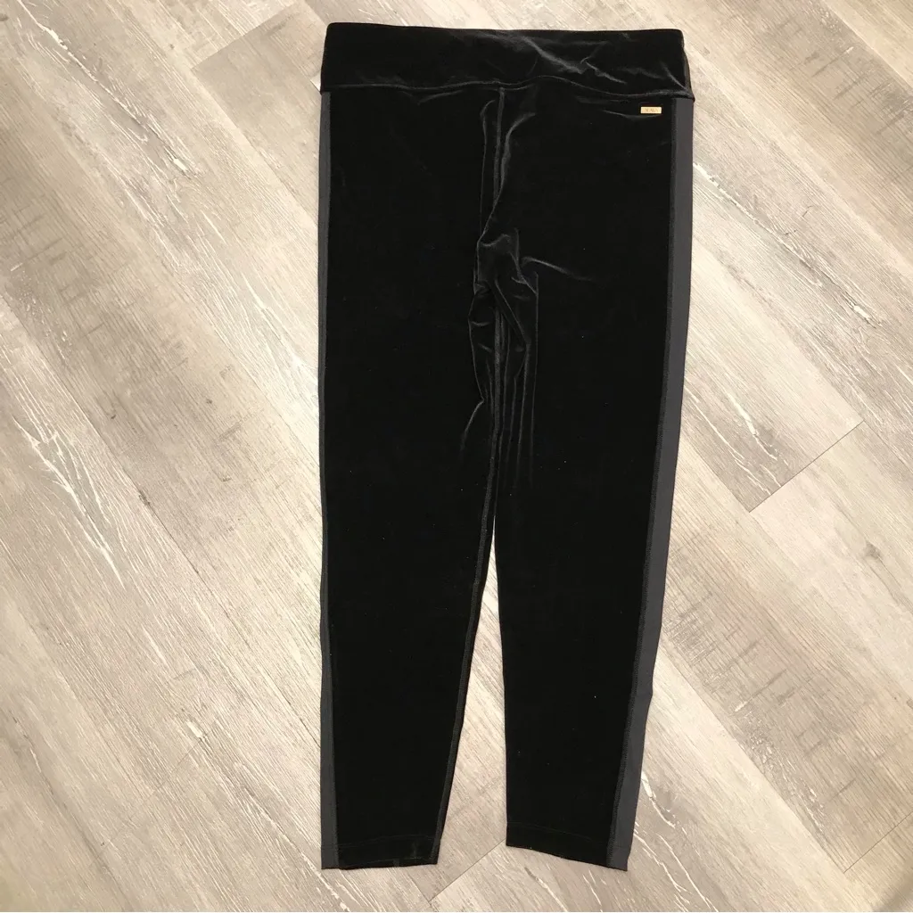 Alala Black Velvet Leggings - Image 2